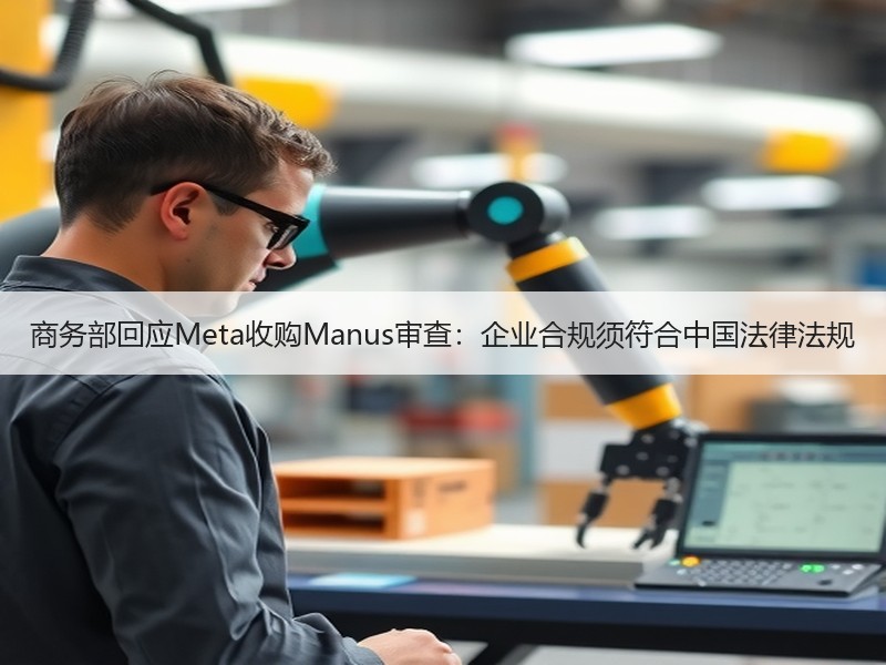 商务部回应Meta收购Manus审查：企