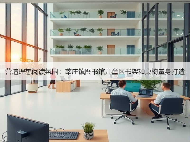 营造理想阅读氛围：莘庄镇图书馆儿童区书架