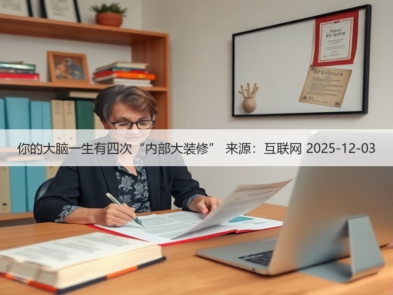 你的大脑一生有四次“内部大装修” 来源：