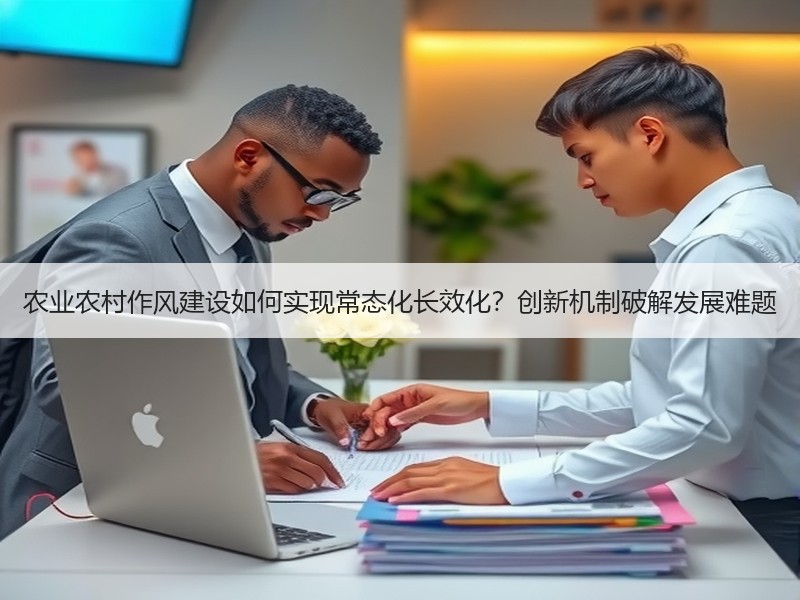 农业农村作风建设如何实现常态化长效化？创