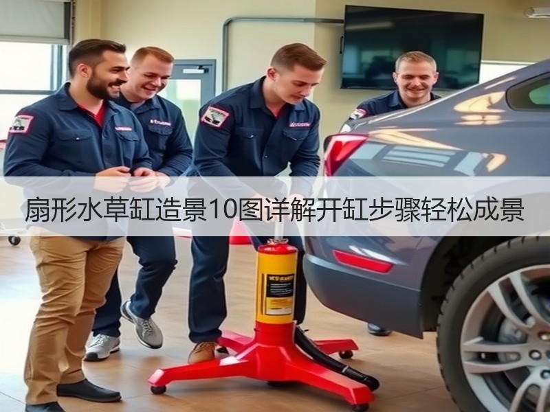 扇形水草缸造景10图详解开缸步骤轻松成景