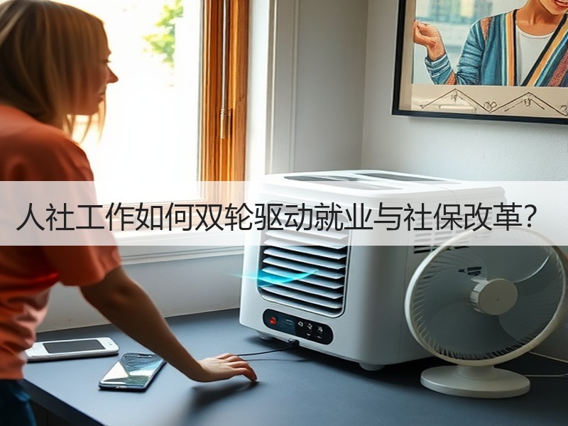 人社工作如何双轮驱动就业与社保改革？