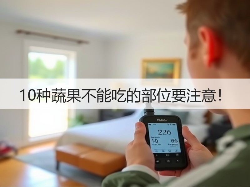 10种蔬果不能吃的部位要注意！