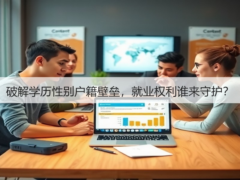 破解学历性别户籍壁垒，就业权利谁来守护？