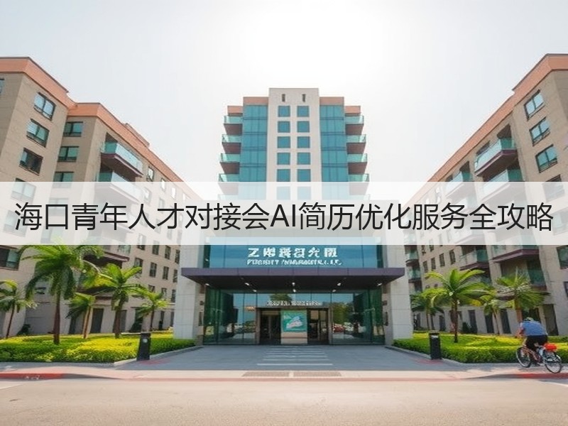 海口青年人才对接会AI简历优化服务全攻略