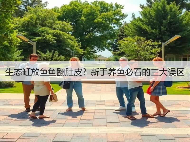 生态缸放鱼鱼翻肚皮？新手养鱼必看的三大误