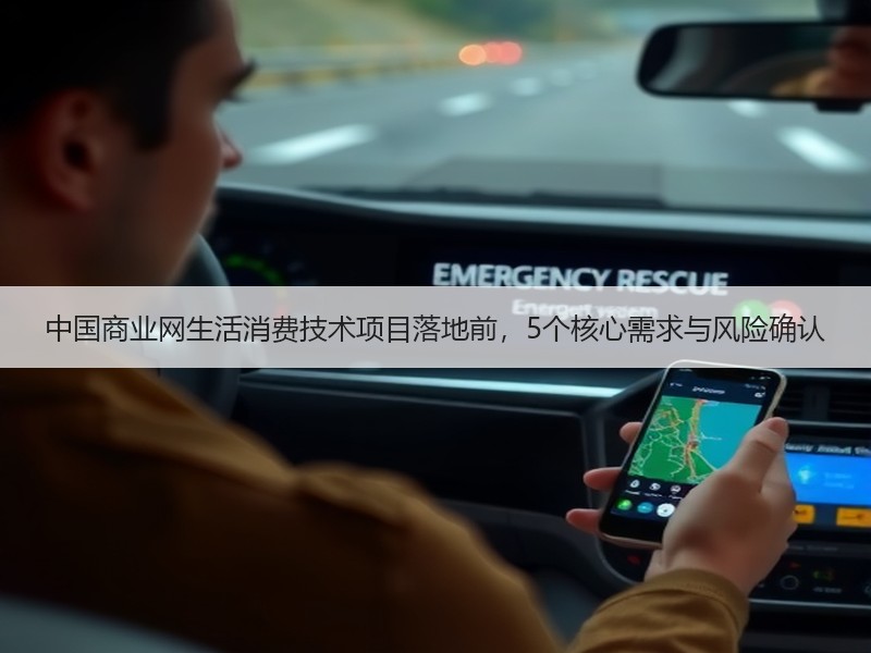 中国商业网生活消费技术项目落地前，5个核
