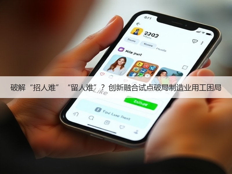 破解“招人难”“留人难”？创新融合试点破
