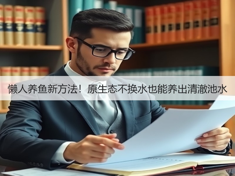 懒人养鱼新方法！原生态不换水也能养出清澈