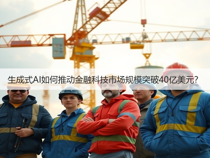 生成式AI如何推动金融科技市场规模突破4