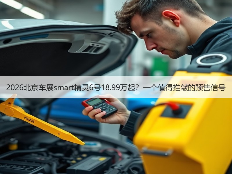 2026北京车展smart精灵6号18.