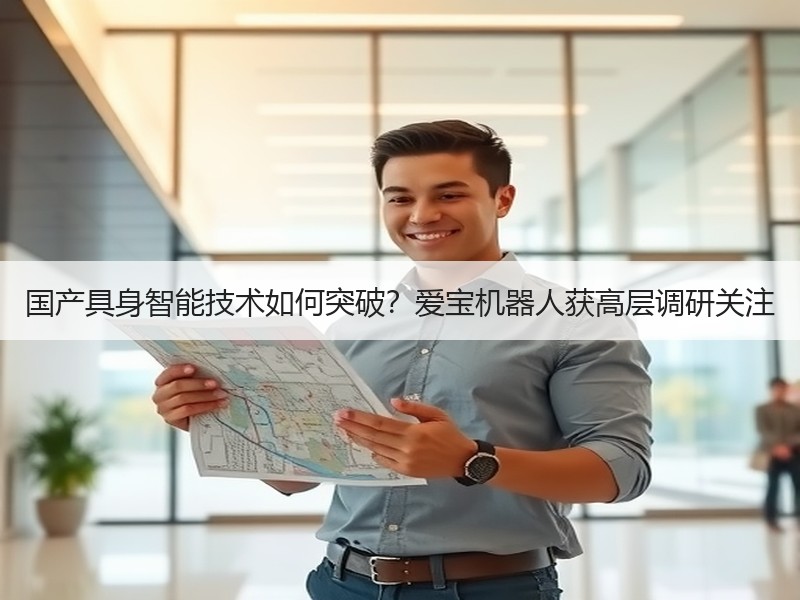 国产具身智能技术如何突破？爱宝机器人获高