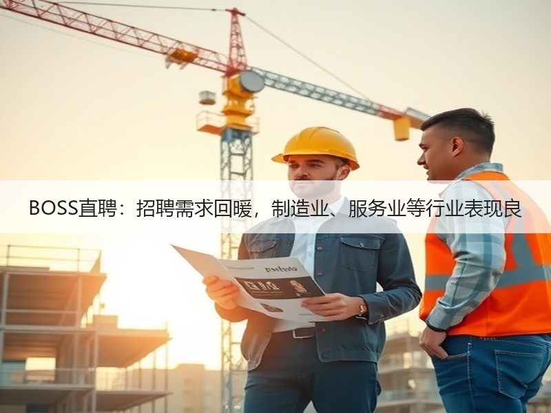 BOSS直聘：招聘需求回暖，制造业、服务