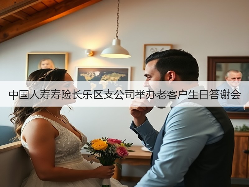 中国人寿寿险长乐区支公司举办老客户生日答