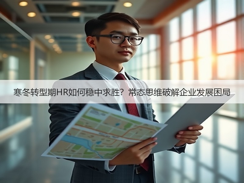 寒冬转型期HR如何稳中求胜？常态思维破解