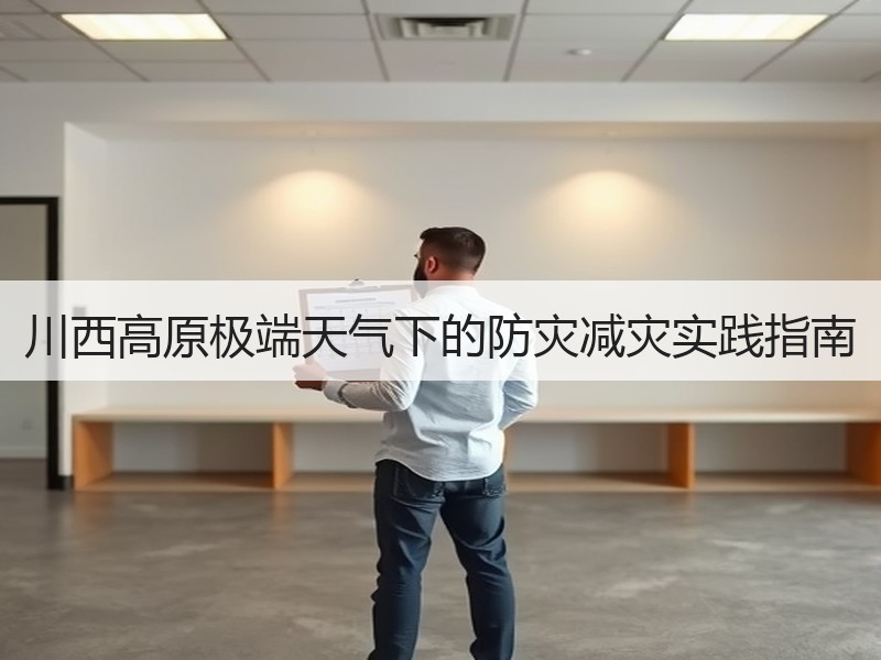 川西高原极端天气下的防灾减灾实践指南