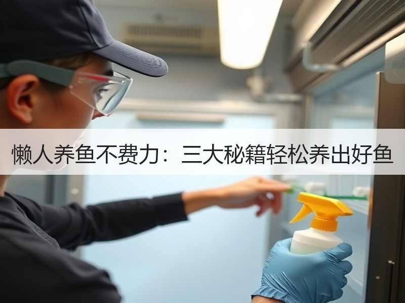 懒人养鱼不费力：三大秘籍轻松养出好鱼