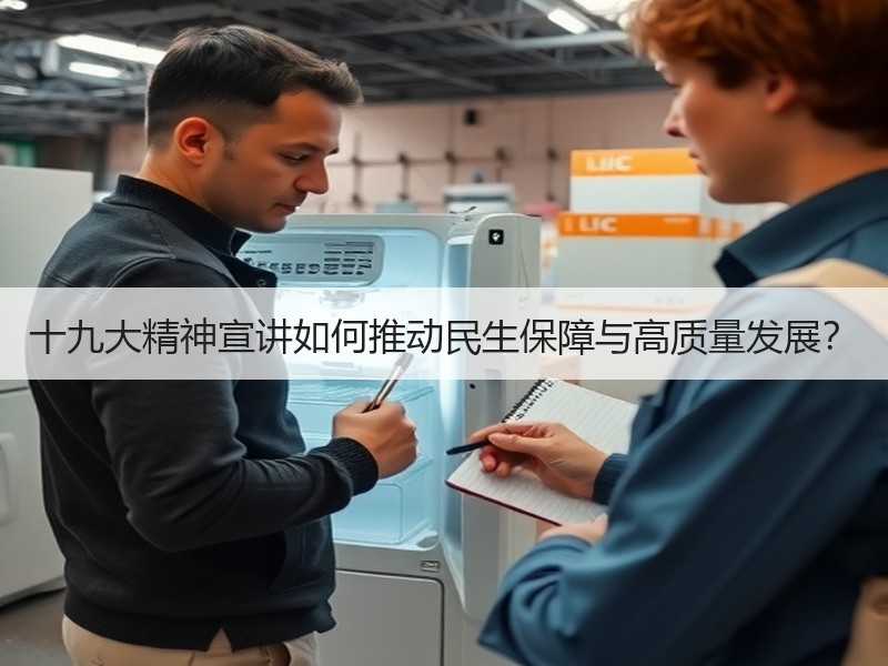 十九大精神宣讲如何推动民生保障与高质量发
