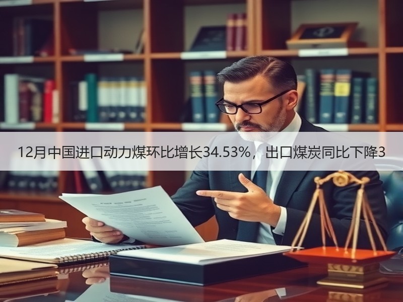 12月中国进口动力煤环比增长34.53%