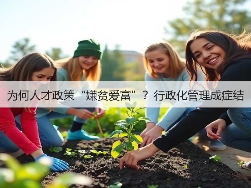 为何人才政策“嫌贫爱富”？行政化管理成症