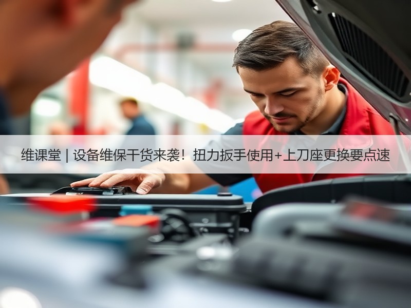 维课堂 | 设备维保干货来袭！扭力扳手使