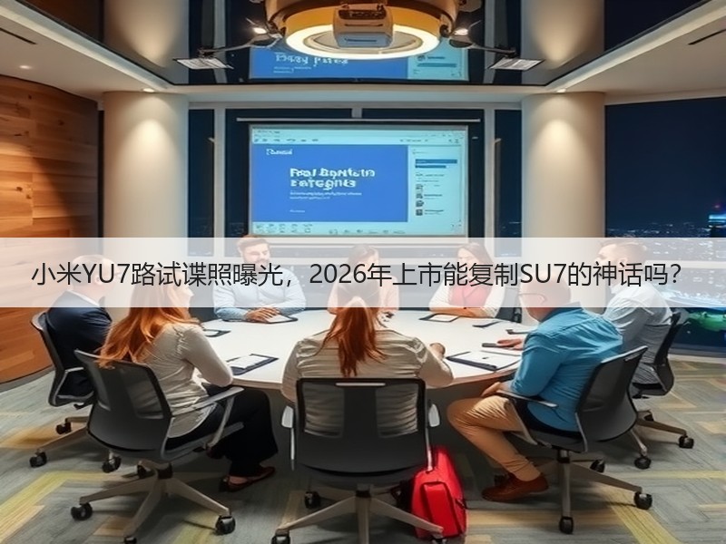小米YU7路试谍照曝光，2026年上市能