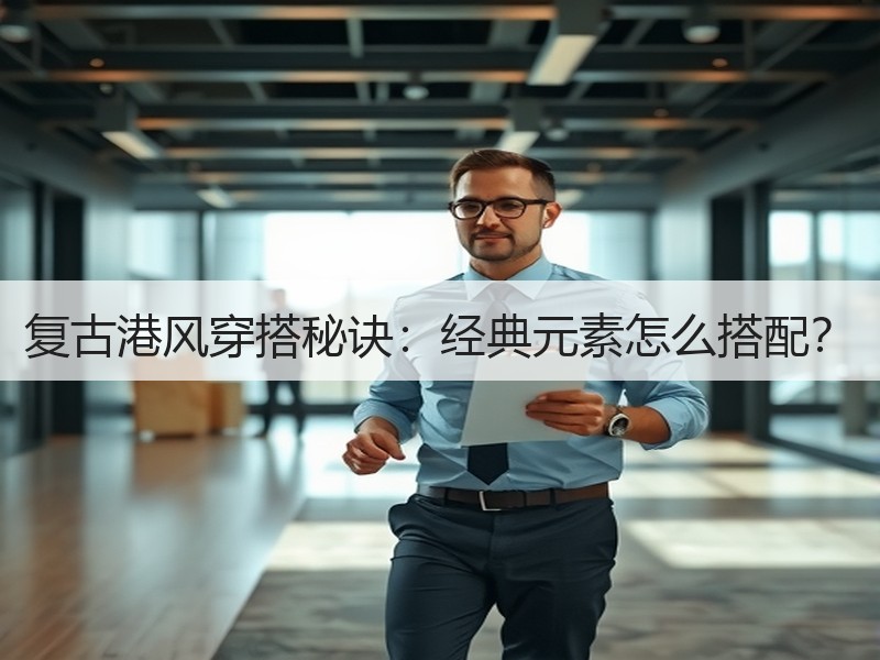 复古港风穿搭秘诀：经典元素怎么搭配？