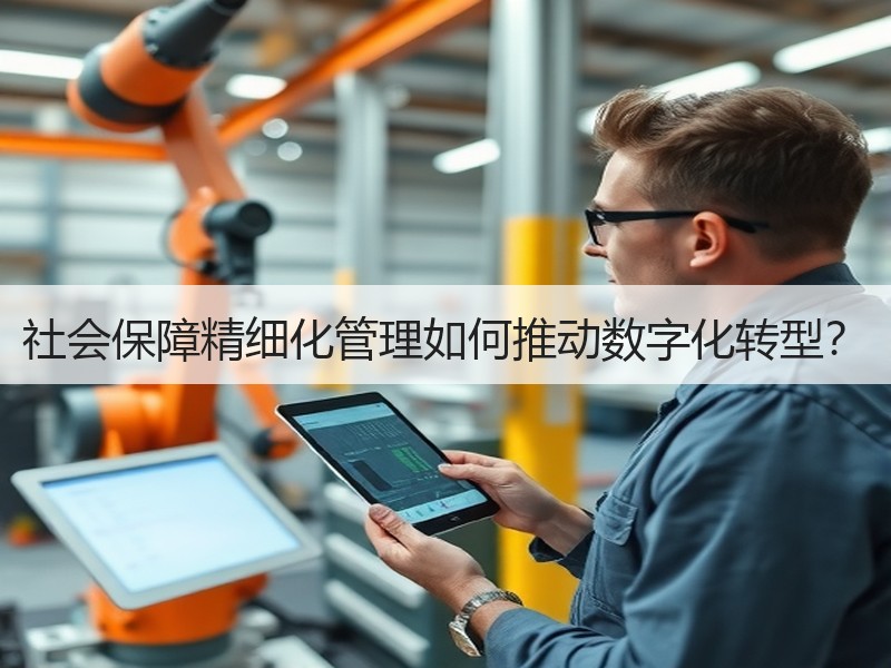 社会保障精细化管理如何推动数字化转型？