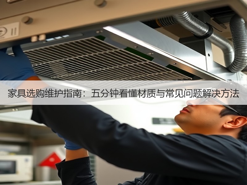 家具选购维护指南：五分钟看懂材质与常见问
