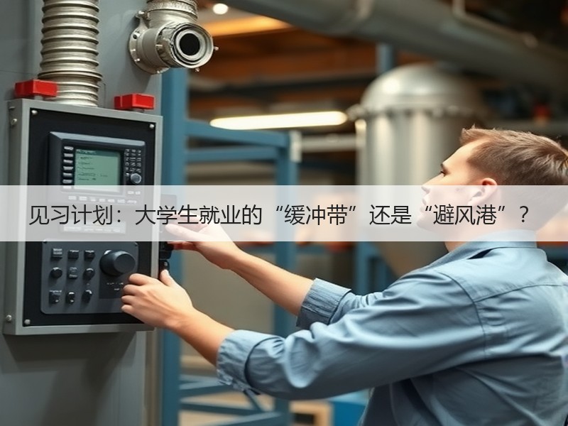 见习计划：大学生就业的“缓冲带”还是“避