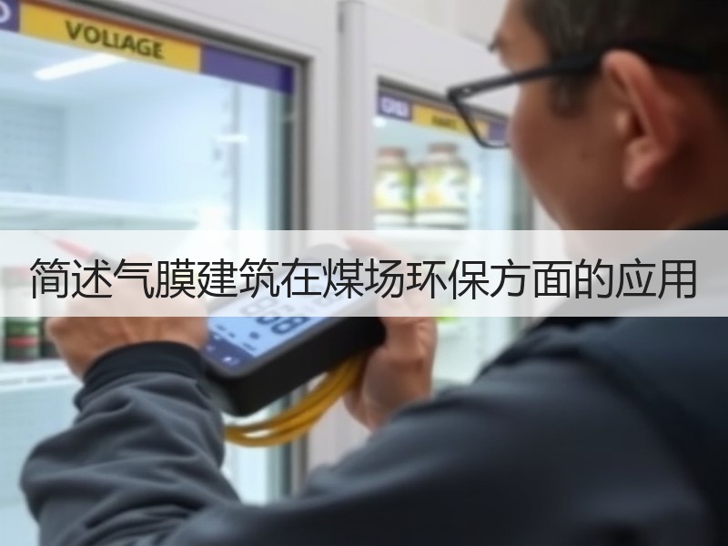 简述气膜建筑在煤场环保方面的应用
