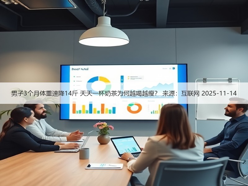 男子3个月体重速降14斤 天天一杯奶茶为