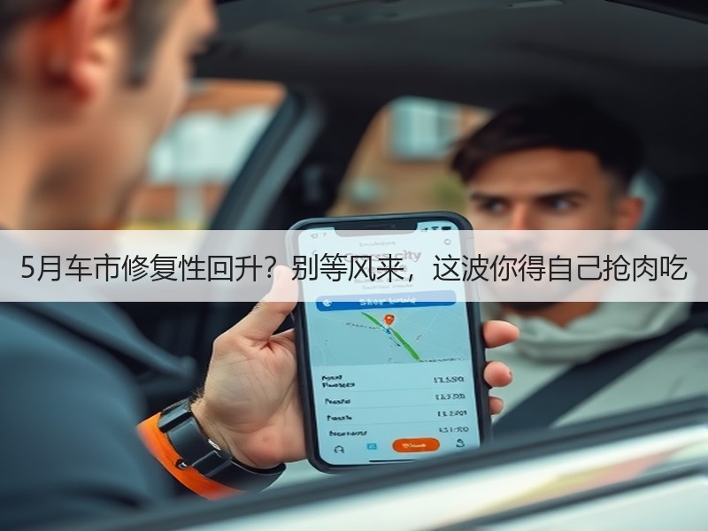 5月车市修复性回升？别等风来，这波你得自