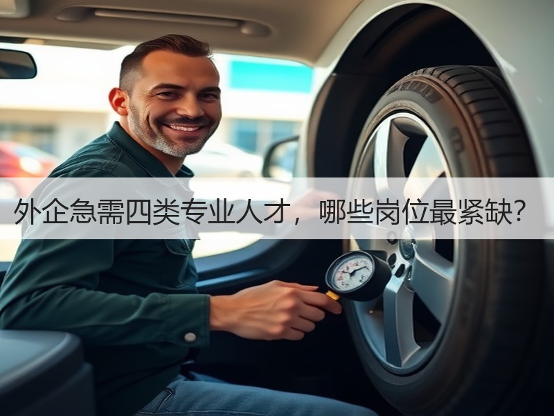 外企急需四类专业人才，哪些岗位最紧缺？