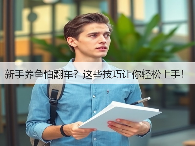 新手养鱼怕翻车？这些技巧让你轻松上手！