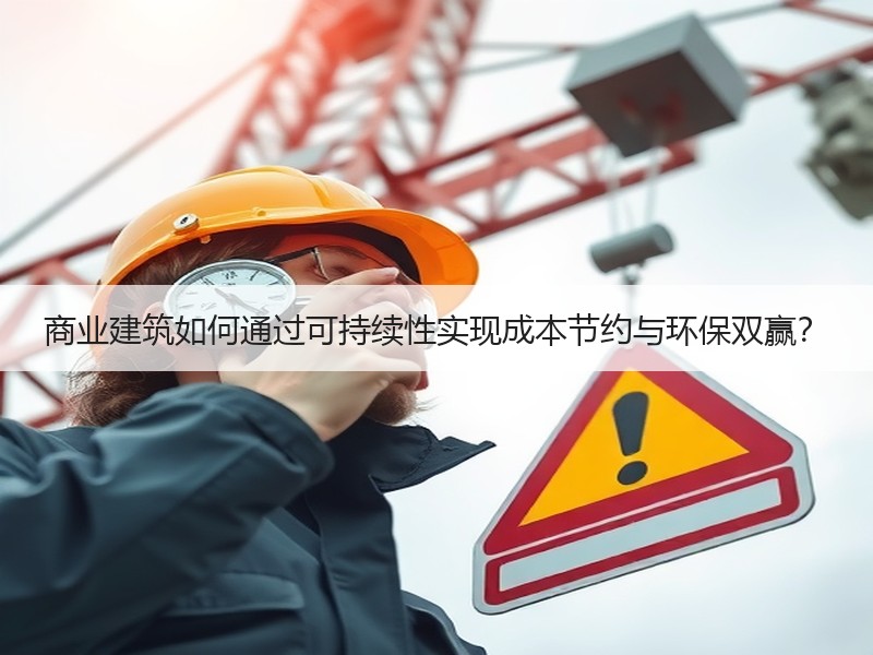 商业建筑如何通过可持续性实现成本节约与环