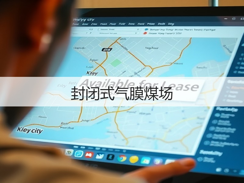 封闭式气膜煤场