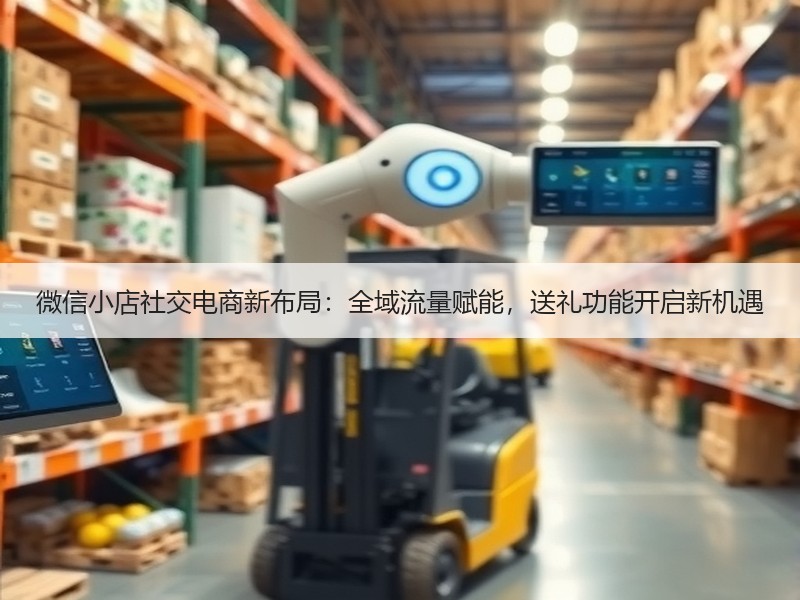 微信小店社交电商新布局：全域流量赋能，送