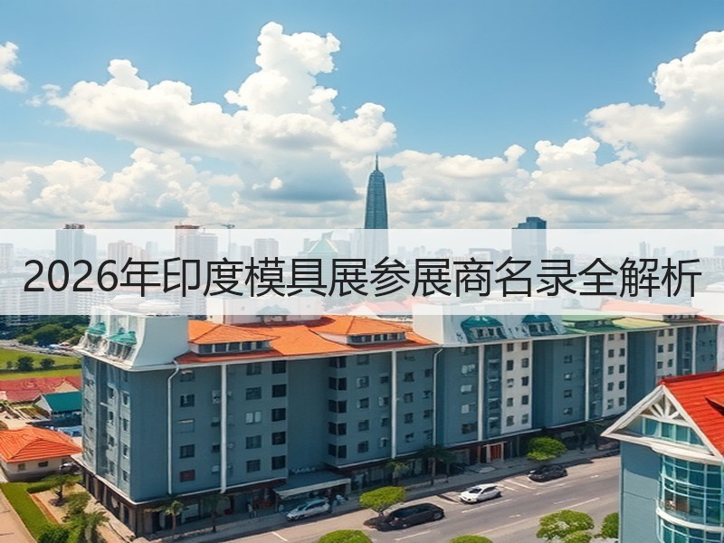 2026年印度模具展参展商名录全解析