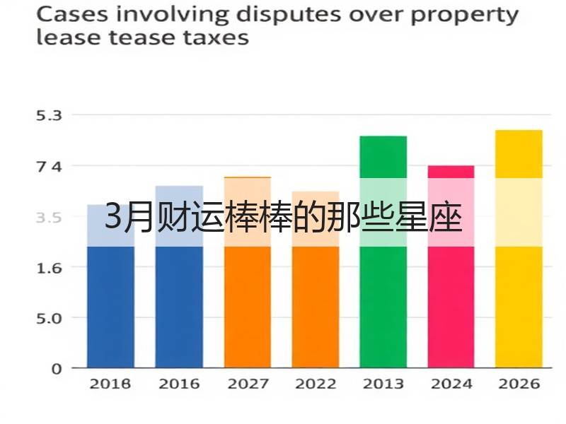 3月财运棒棒的那些星座
