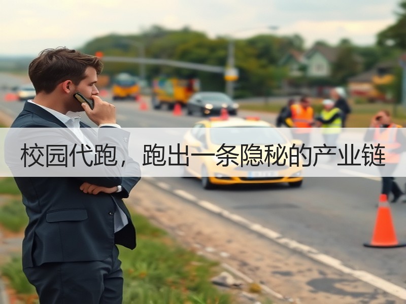 校园代跑，跑出一条隐秘的产业链