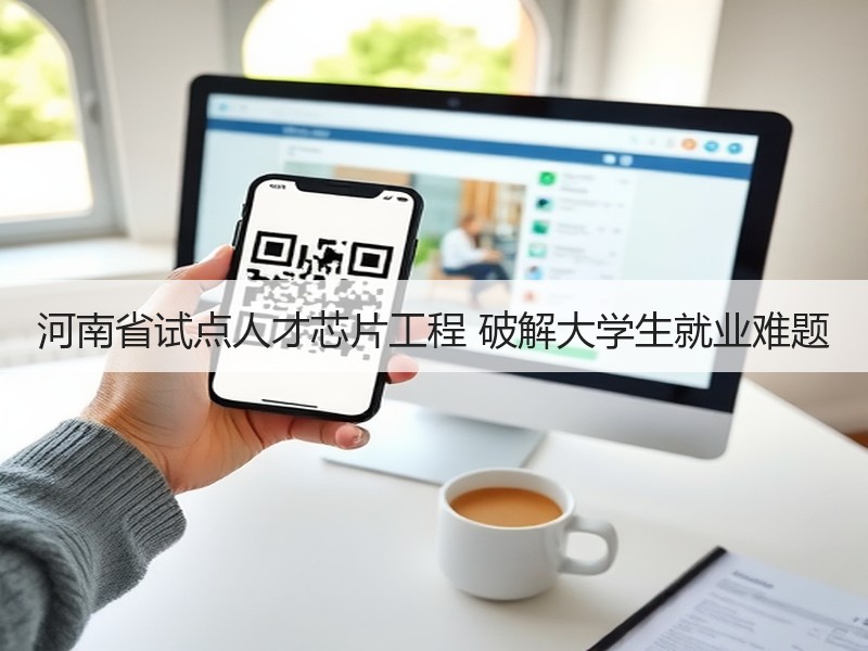河南省试点人才芯片工程 破解大学生就业难