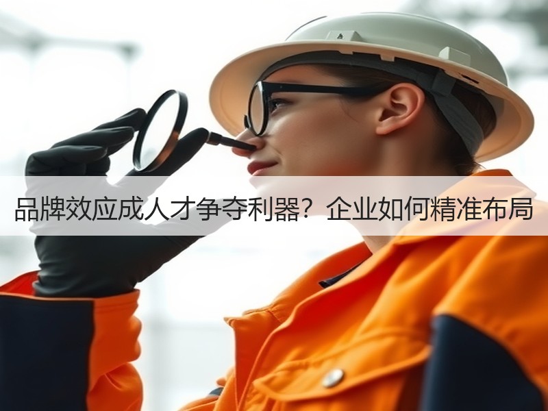 品牌效应成人才争夺利器？企业如何精准布局