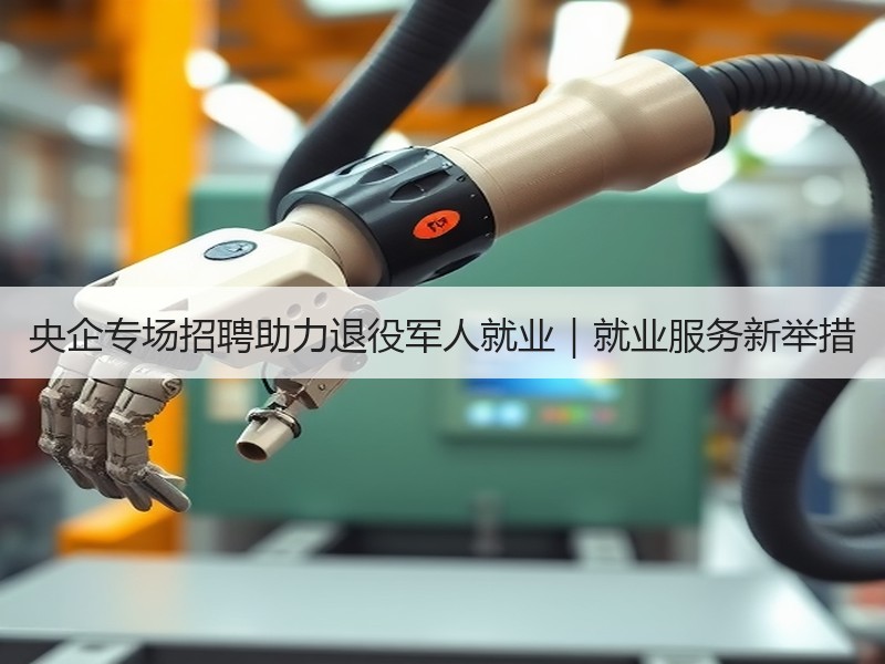 央企专场招聘助力退役军人就业｜就业服务新