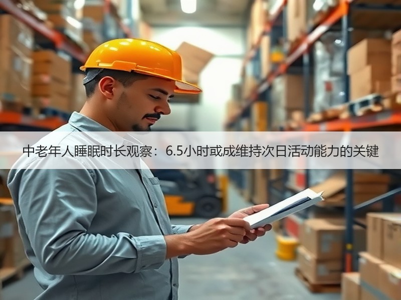 中老年人睡眠时长观察：6.5小时或成维持