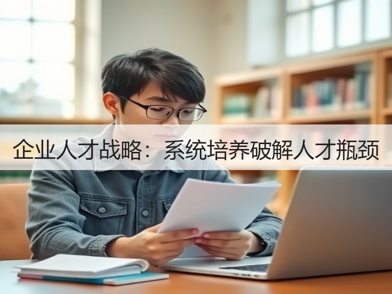企业人才战略：系统培养破解人才瓶颈