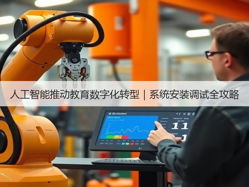 人工智能推动教育数字化转型｜系统安装调试