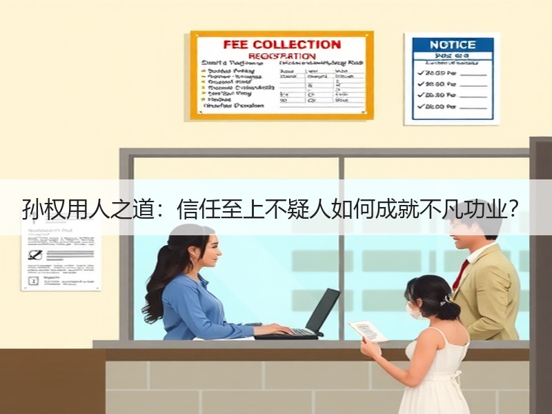 孙权用人之道：信任至上不疑人如何成就不凡