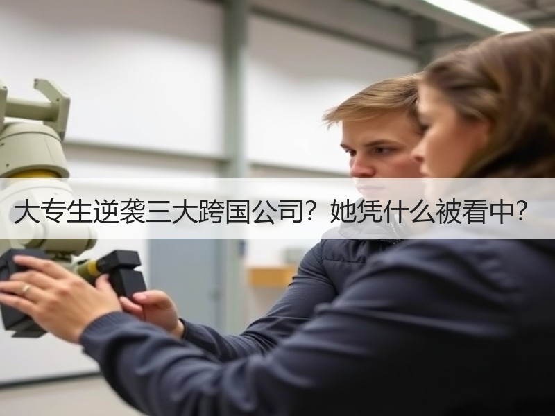 大专生逆袭三大跨国公司？她凭什么被看中？