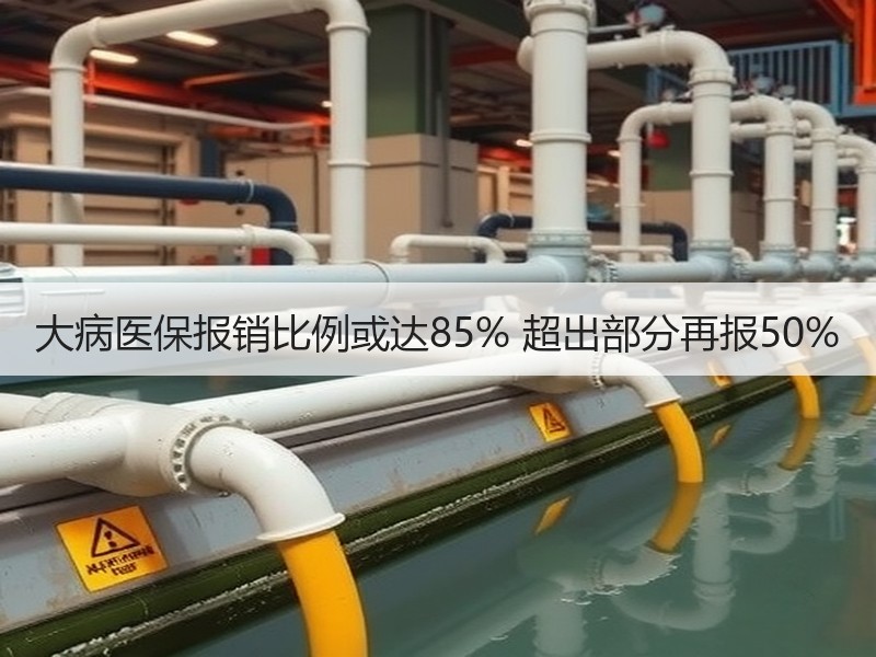 大病医保报销比例或达85% 超出部分再报
